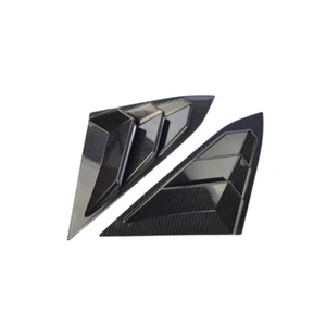 Persianas de ventana lateral trasera cucharas alerón ventilación de aire panel para Honda Civic - Imagen 1 de 2