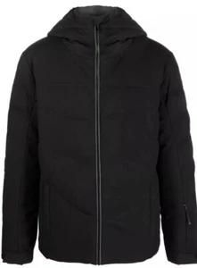 $325 Rossignol Hooded Puffer Ski Black Jacket Size XL - Picture 1 of 13