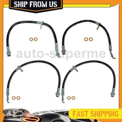 Kit de manguera de freno delantera trasera Dorman 4x para Toyota Celica 1994-1997 1,8 L Foto 1 de 4