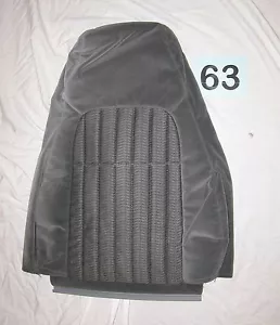93-02 Camaro Gray Cloth Passenger RH Side Factory Front Seat Back Cover ST2 #63 - Picture 1 of 1