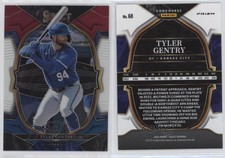 2023 Panini Select Concourse Tri-Color Prizm Tyler Gentry #68