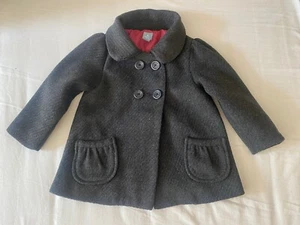 Girls Gap Formal Grey Coat Age 3 - Picture 1 of 2