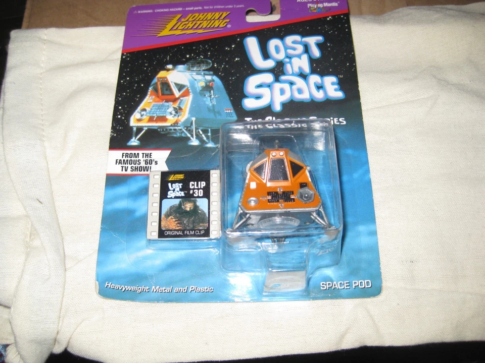 Vintage Johnny Lightning Lost In Space Space Pod Toy Classic TV Show Clip #30 - Image 1 of 1