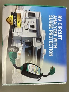 LATCH.IT 30 Amp RV Surge Protector | 30 Amp Surge Protector for RV w/Voltage Pro - Bild 1 von 2