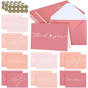 30 Stück 3,5x5 Zoll Dankeskarten mit Umschlägen für Business Hochzeit Party - Bild 1 von 6