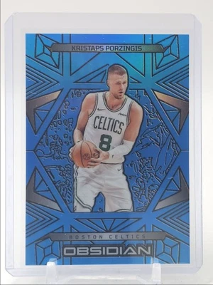 KRISTAPS PORZINGIS 2024-25 OBSIDIAN NBA BLUE FLOOD CELTICS /30 Q3882 - image 1 of 2