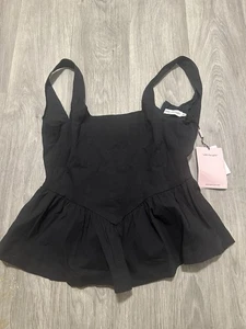 avec les filles schwarzes top gr xs neu mit etikett - Bild 1 von 4