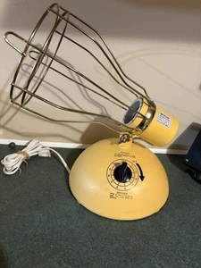 GE General Electric Model RSK6 Sun Lamp Kit 110 Volt Vintage Yellow 1984 - Picture 1 of 3