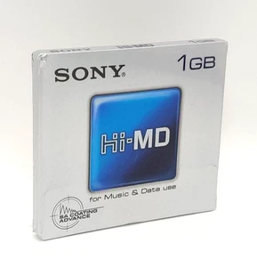 Sony Hi-MD 1GB Mini Disco Registrabile HMD1GA Sigillato Tracciamento dal Giappone Nuovo - Foto 1 di 2