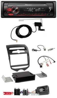 Pioneer 1DIN USB DAB MP3 Lenkrad Autoradio für Hyundai ix20 ab 2010 man. Klima - Bild 1 von 4