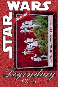 Star Wars Card Trader STORMTROOPER DIGITAL Legendary Red Chrome Sapphire cc 5 - Bild 1 von 11