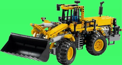 LEGO Technic Technik 8265 - Frontlader mit BA - Ersatzstickerbogen - Bild 1 von 3