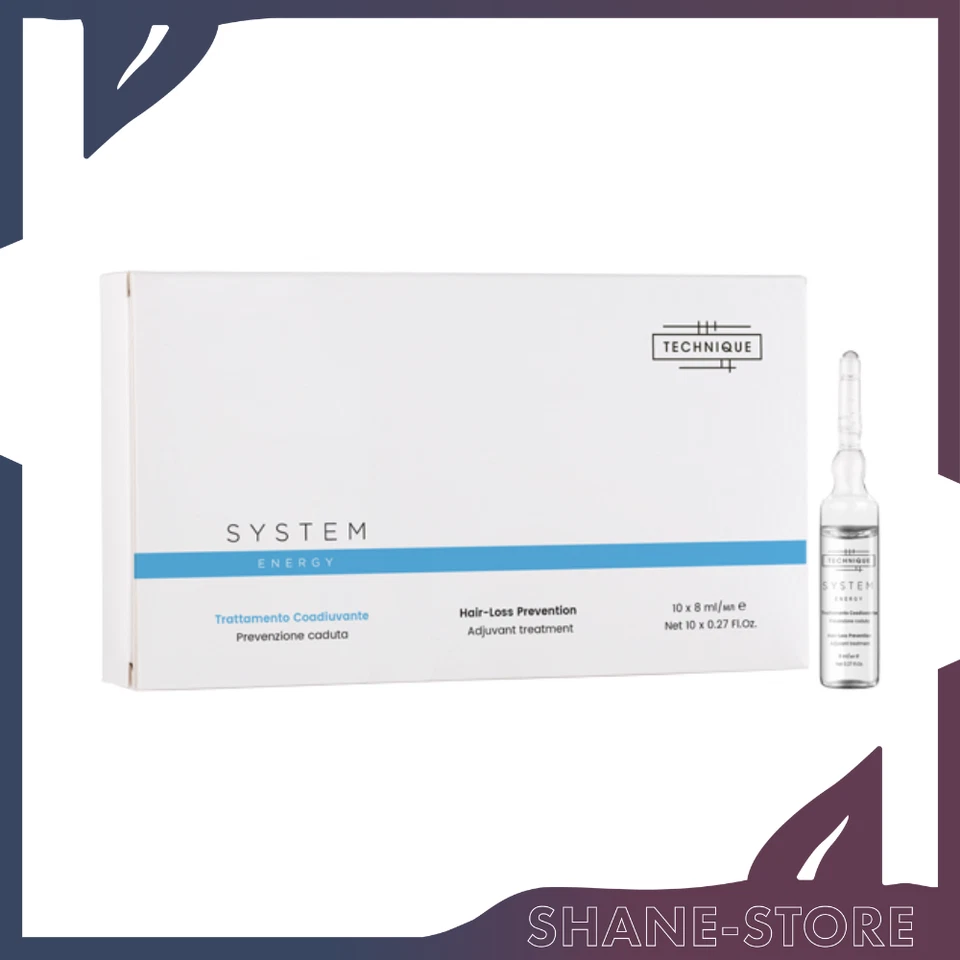 TECHNIQUE System Energy 10 Fiale Anticaduta - 8 ml