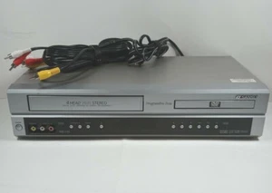 Sansui DVD VCR Combo 4 testine hi-fi stereo registratore VHS TESTATO senza telecomando - Foto 1 di 10