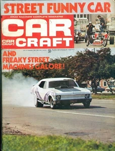 BRAND NEW Car Craft November 1970 NHRA drag racing funny car Ford Mopar Chevy II - Picture 1 of 1
