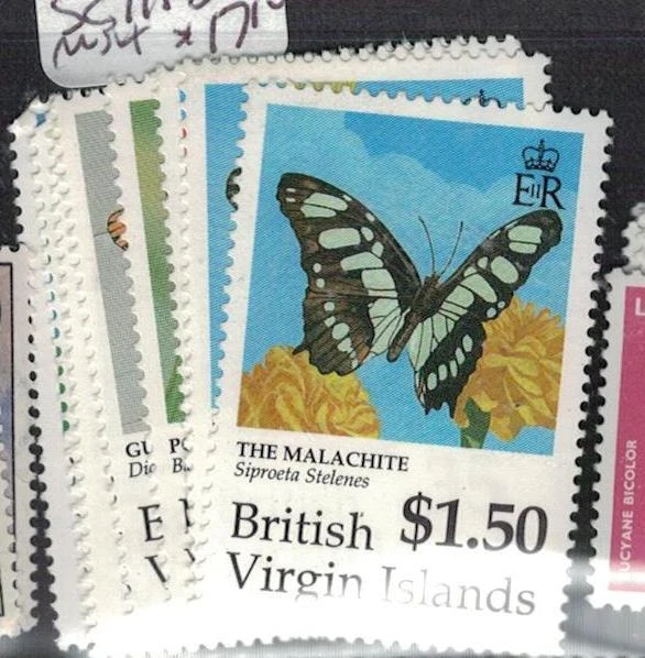 英属维尔京群岛蝴蝶 SC 711-8 全新无标签 (1egd) — 第 1/1 张图片