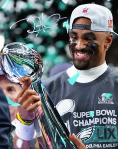 Jaylen Hurts Autogramm 8x10 Philadelphia Eagles Reprint Foto handsigniert - Bild 1 von 1