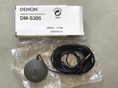 Micrófono de calibración omnidireccional Denon DM-S305 - usado solo una vez Foto 1 de 4