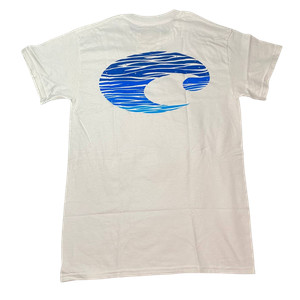 White Costa Del Mar Clothing for Men 