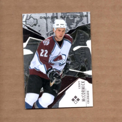 2003-04 Black Diamond #163 Cody McCormick RC Colorado Avalanche - Image 1 of 2