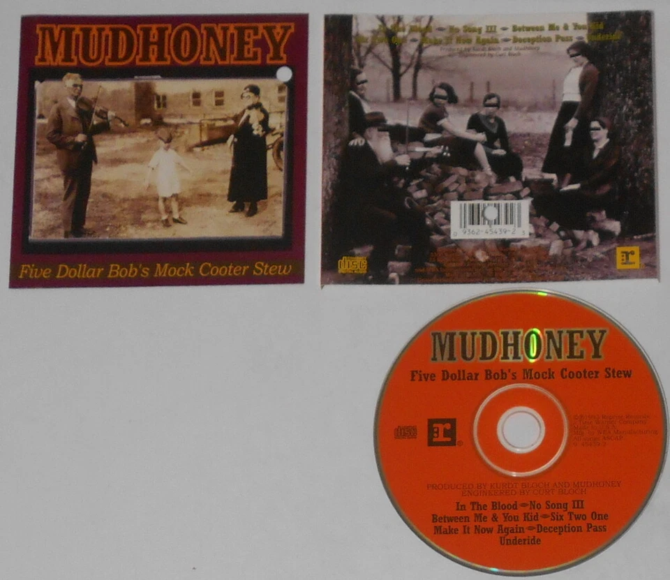 Mudhoney - Five Dollar Bob's Mock Cooter Stew - U.S. cd Foto 1 de 1