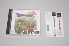 Dragon Quest VII 7 Japan Sony Playstation 1 PS1 game
