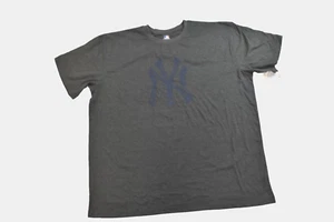 MLB Genuine Merchandise Mens Big & Tall New York Yankees Gray Shirt NWT 3XL - Picture 1 of 7