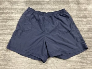 Columbia Shorts Womens 1X Blue Pull On Elastic Waist Drawstring Hiking - Picture 1 of 12
