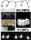 Halloween Hanging Skulls Lights Home Office School Spooky Scary Fun Decoration