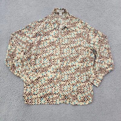 Camisa Judith Hart Mujer 20W Multicolor Vintage Mod Retro Blusa Años 70 Paleta Foto 1 de 4