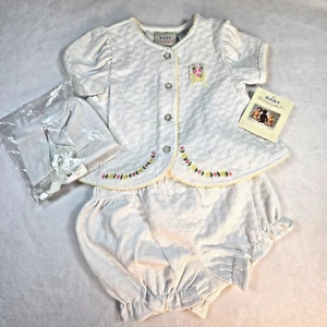 Vintage Y2K Baby Sonoma Girls 3 Piece Outfit 3-6 Month Birth Baby Infant Gift - Picture 1 of 13