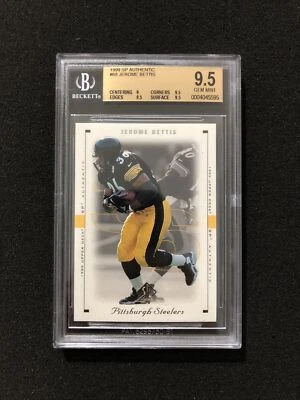 1999 Upper Deck SP Authentic JEROME BETTIS #68 BGS GRADED 9.5 💎 GEM MINT 💎 B - Image 1 of 2