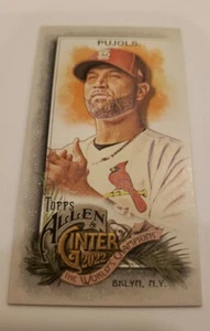 Albert Pujols 2022 Topps Allen And Ginter Rip Card Exclusive SSP Mini #399 - Picture 1 of 4