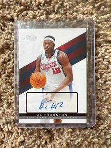 Al Thornton 2008-09 Topps Signature Auto AU #TSA-AT #/1799 Card Clippers - Picture 1 of 2