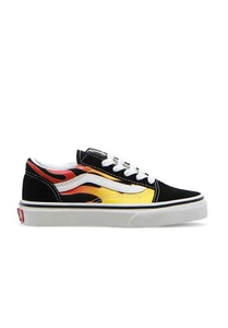 SCHUHE SKATE VANS UY OLD SKOOL FLAME BLACK - Bild 1 von 3