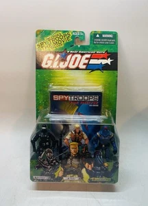 2003 G.I. JOE SPY TROOPS MOVIE 3 PACK MOC / Snake Eyes - Duke - Cobra Commander - Picture 1 of 7
