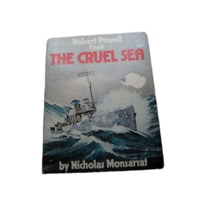 Audio Book Cassette Tape Nicholas Monsarrat THECRUEL SEA Robert Powell WAR Navy - Picture 1 of 3