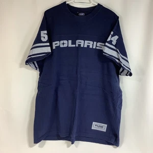 T-shirt manica corta vintage Pure Polaris grafica uomo XXL blu navy - Foto 1 di 4