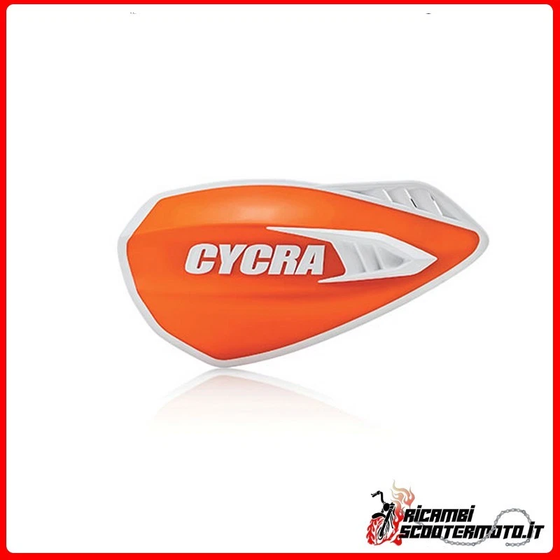 PARAMANI CYCLONE ARANCIONE - BIANCO KTM SX-F 250 4T 250 2013-2015 1CYC-0056-203# - Imagem 1 de 1