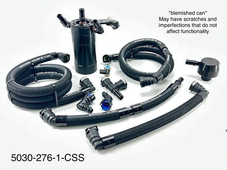 UPR Plug n Play Catch Can 系统 适用于 21-25 F150 3.5L Ecoboost 油分离器 Rapt — 第 1/1 张图片