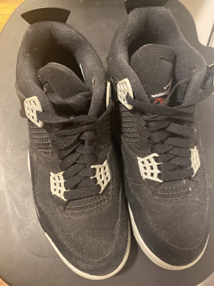 Nike Air Jordan  5 Retro Black/White Sneakers Size  7.5 Womens - Image 1 of 4