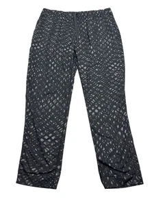 Women's Lululemon Jet Crop 26" Size 10? Lace Play Dark Slate Black No Size Dot - Picture 1 of 10