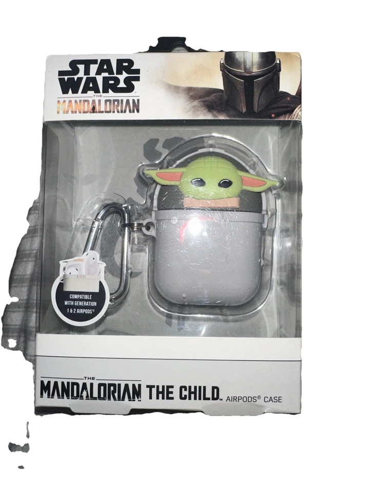 Estuche Airpods Star Wars The Mandalorian The Child Gen 1 y 2 Foto 1 de 2