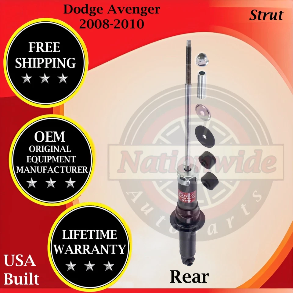 Puntal trasero KYB genuino OEM para Dodge Avenger 2008-2010 garantía de por vida Foto 1 de 4