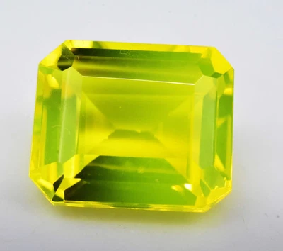 5.00 Ct Neon Yellow Opal Radiant Cut Stunning Loose Gemstone - Image 1 of 4