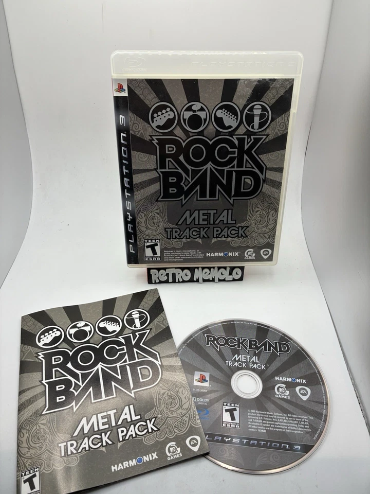 Rock Band: Metal Track Pack (Sony PlayStation 3, 2009). Tested. - Image 1 of 1