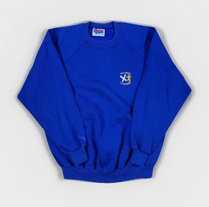 Vintage St. Andrews The Old Course Sweatshirt Mens XL Blue Golf Crewneck Blue - Picture 1 of 9