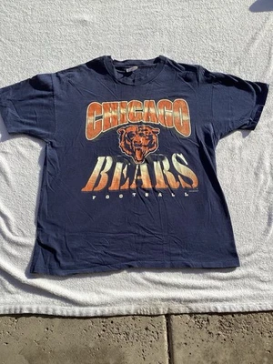 Camiseta vintage 1995 Chicago Bears NFL fútbol hecho en EE. UU. puntada única Foto 1 de 3