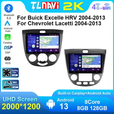 For Chevrolet Lacetti J200 Buick Excelle HRV 2004-2013 Car Radio Player GPS Auto - Image 1 of 4