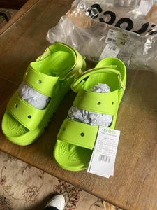 Crocs Hiker  Xcape sandal M8, W9 green, bnwt - Picture 1 of 5